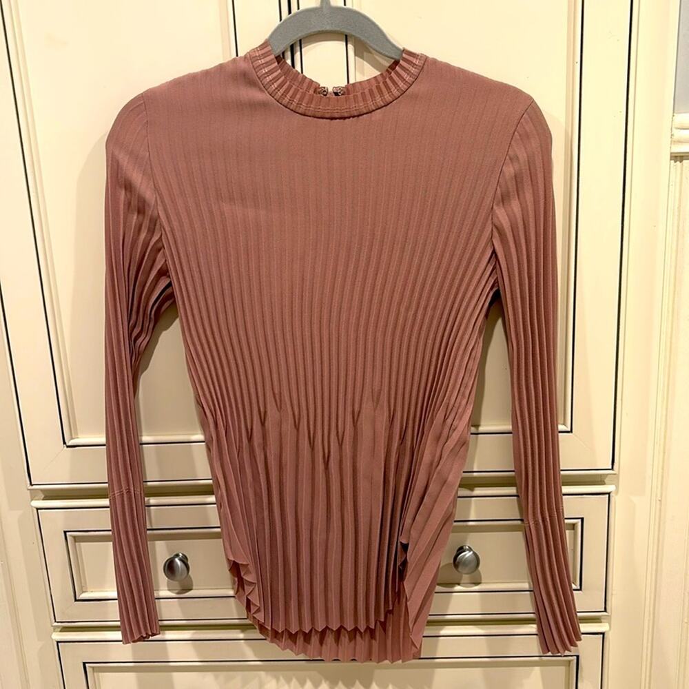 REISS Accordion blouse, size S or 4